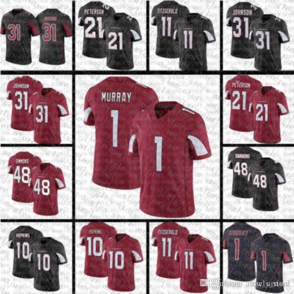 e22 custom arizona cardinal football jersey 1 kyler murray 11 larry fitzgerald 10 deandre hopkins 40 pat tillman 15 chris streveler, Black;red
e22 custom arizona cardinal football jersey 1 kyler murray 11 larry fitzgerald 10 deandre hopkins 40 pat tillman 15 chris streveler, Black;red