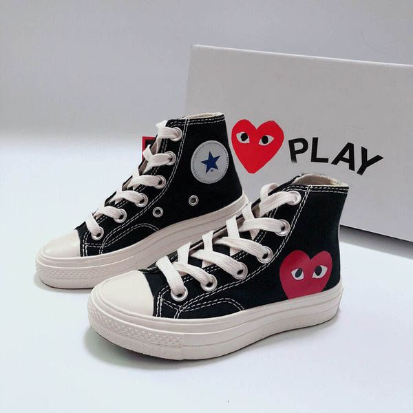 2020 new big eyes love heart 1970s play children running skate shoes boy girl young kid sport sneaker size 28-35, Black
2020 new big eyes love heart 1970s play children running skate shoes boy girl young kid sport sneaker size 28-35, Black