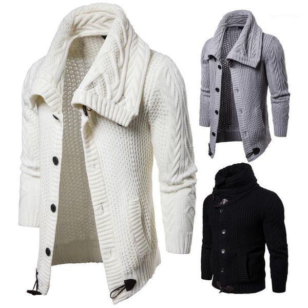 men's sweaters young men of fund 2021 autumn pure color knitted cardigan sweater coat1, White;black
men's sweaters young men of fund 2021 autumn pure color knitted cardigan sweater coat1, White;black