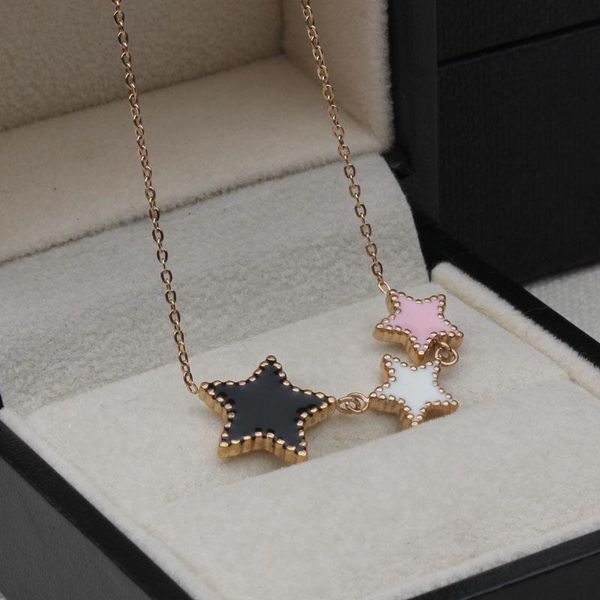 pendant necklaces dasn612 614 3 colors fashion jewelry steel star pendants color for women present lady christmas gift, Silver
pendant necklaces dasn612 614 3 colors fashion jewelry steel star pendants color for women present lady christmas gift, Silver