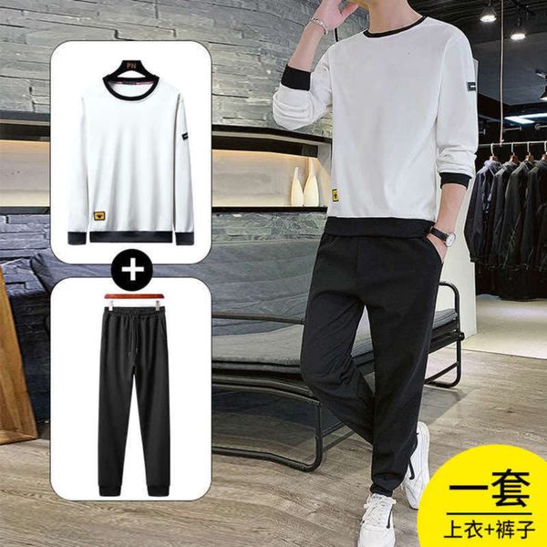 sportswear casual with cool suit trend korean ice thin summer two piece men's wear pjzg, Gray
sportswear casual with cool suit trend korean ice thin summer two piece men's wear pjzg, Gray