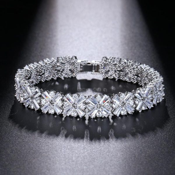 hermosa jewelry rice word tennis bracelet unique fashion silver color bracelets 7 inches qa23, Black
hermosa jewelry rice word tennis bracelet unique fashion silver color bracelets 7 inches qa23, Black