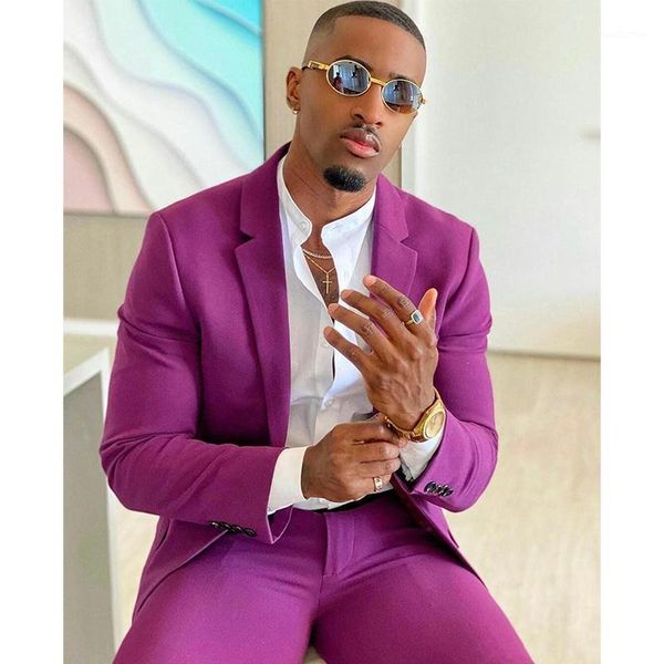 men's suits & blazers costume hommes 2pieces purple summer men notched lapel weeding for slim fit mens prom tuxedos blazer groom suit1, White;black
men's suits & blazers costume hommes 2pieces purple summer men notched lapel weeding for slim fit mens prom tuxedos blazer groom suit1, White;black