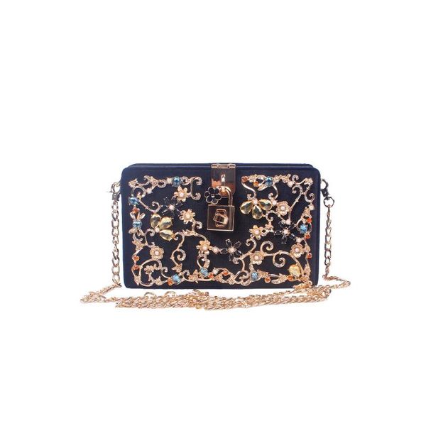 black velour rectangle box bag luxury evening bags women crossbody bag designer with rhinestone flower fashion party pouch purse
black velour rectangle box bag luxury evening bags women crossbody bag designer with rhinestone flower fashion party pouch purse
