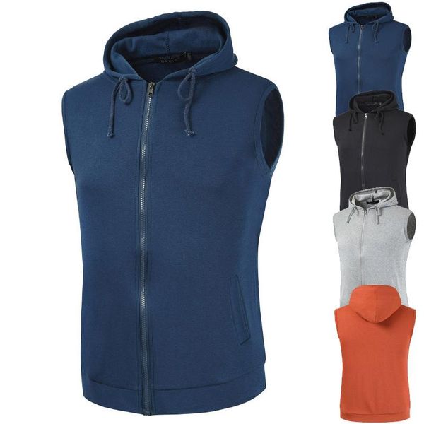 men fashion sleeveless hoodies solid vest cardigans jacket winter autumn causal zipper pockets waistcoat kg-193, Black;white
men fashion sleeveless hoodies solid vest cardigans jacket winter autumn causal zipper pockets waistcoat kg-193, Black;white
