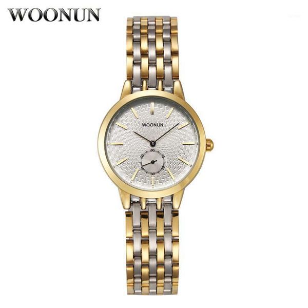 2020 casual womens quartz watches fashion women watches gold watch women stainless steel bracelet watch1, Slivery;brown
2020 casual womens quartz watches fashion women watches gold watch women stainless steel bracelet watch1, Slivery;brown