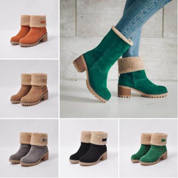 shoes women's snow boots ladies winter flock warm boots martinas ankle short bootie slip-on outside shoes botas, Black
shoes women's snow boots ladies winter flock warm boots martinas ankle short bootie slip-on outside shoes botas, Black