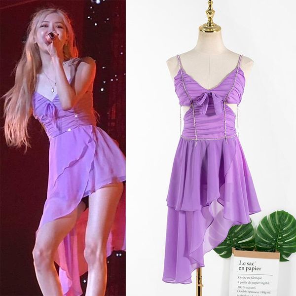 kpop seo yea ji dance show sleeveless backless sling dress women summer fashion irregular strapless deep v-neck dresses, Black;gray
kpop seo yea ji dance show sleeveless backless sling dress women summer fashion irregular strapless deep v-neck dresses, Black;gray