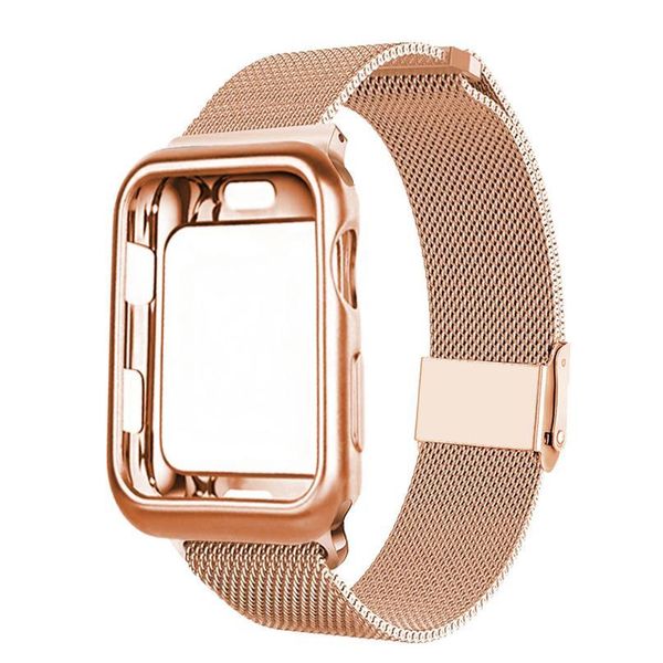 milanese loop bracelet stainless steel band + case for watch series 123 42mm 38mm strap for iwatch 4 5 4 qylyau, Black;brown
milanese loop bracelet stainless steel band + case for watch series 123 42mm 38mm strap for iwatch 4 5 4 qylyau, Black;brown