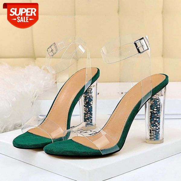 women transparent high heels sandles ladies bling ankle buckle strap pvc summer shoes woman fashion female sandals plus size #ve8s, Black
women transparent high heels sandles ladies bling ankle buckle strap pvc summer shoes woman fashion female sandals plus size #ve8s, Black
