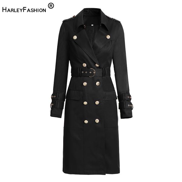 autumn winter new design classic style street long trench double breasted loose female runway winderbreak coat 1028, Tan;black
autumn winter new design classic style street long trench double breasted loose female runway winderbreak coat 1028, Tan;black