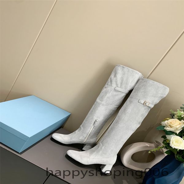 european knee high boots women's pointed zipper high heels women's long legs high heels boots, Black
european knee high boots women's pointed zipper high heels women's long legs high heels boots, Black