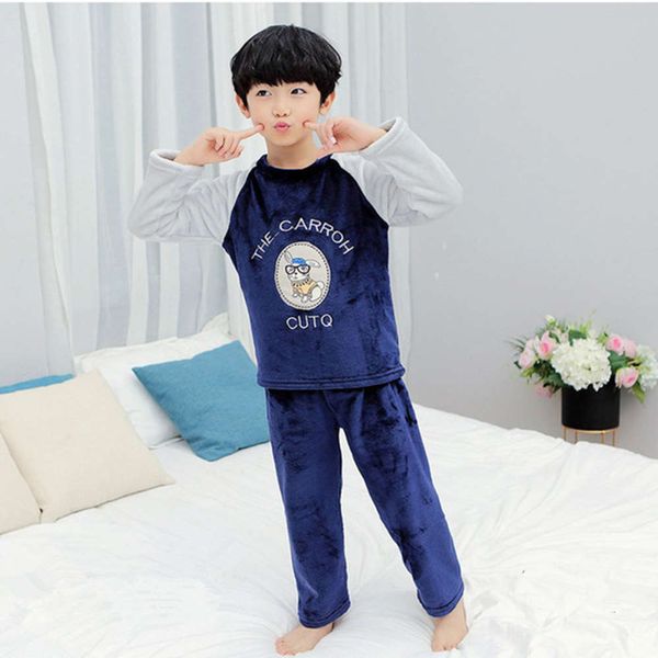 cashmere cartoon pajamas suit children's coral flannel boys girls' thickened warm home cloth new sle in autumn and winter 2ide, Blue;red
cashmere cartoon pajamas suit children's coral flannel boys girls' thickened warm home cloth new sle in autumn and winter 2ide, Blue;red