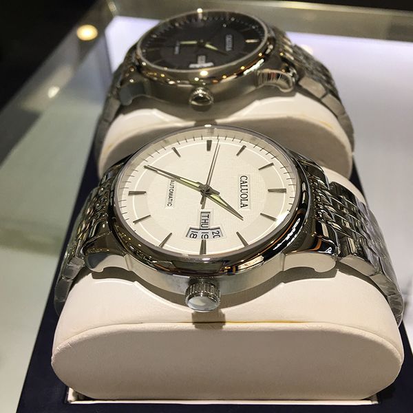 caluola automatic mechanical mens watch simple fashion steel belt genuine trendy mens watch 2020 new watch, Slivery;brown
caluola automatic mechanical mens watch simple fashion steel belt genuine trendy mens watch 2020 new watch, Slivery;brown