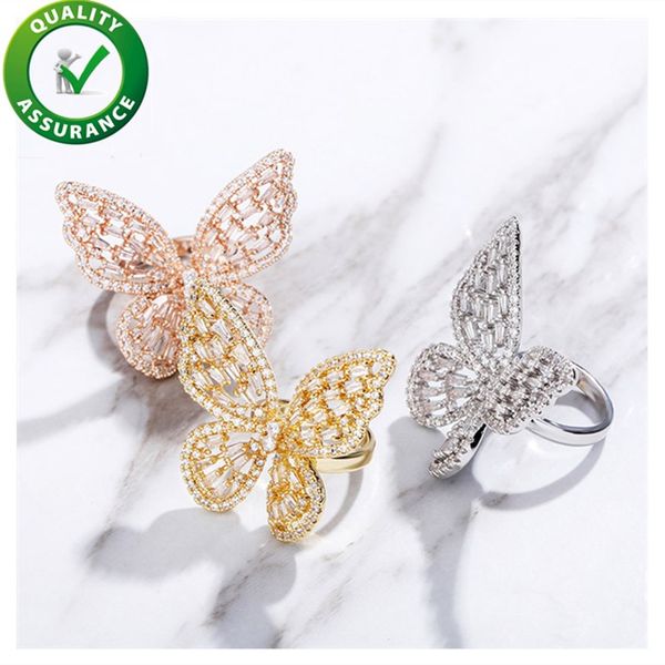 luxury designer ring women engagement wedding jewelry iced out rings diamond cubic zirconia butterfly fashion hip hop girl love rose gold, Silver
luxury designer ring women engagement wedding jewelry iced out rings diamond cubic zirconia butterfly fashion hip hop girl love rose gold, Silver