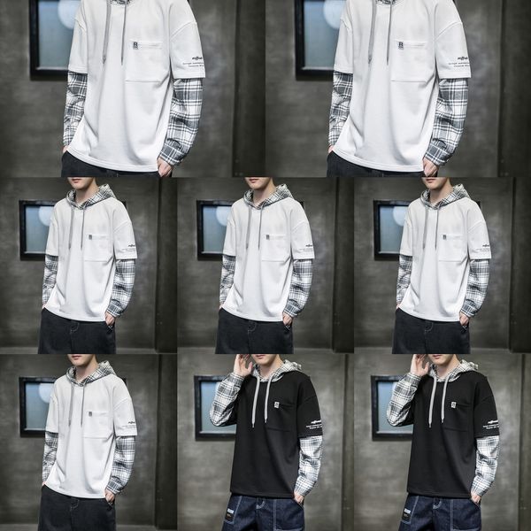 autumn hooded sweater men's color contrast pullover pullovercouple dress pullover casual long sleeve jacket for lovers tydem, Black
autumn hooded sweater men's color contrast pullover pullovercouple dress pullover casual long sleeve jacket for lovers tydem, Black