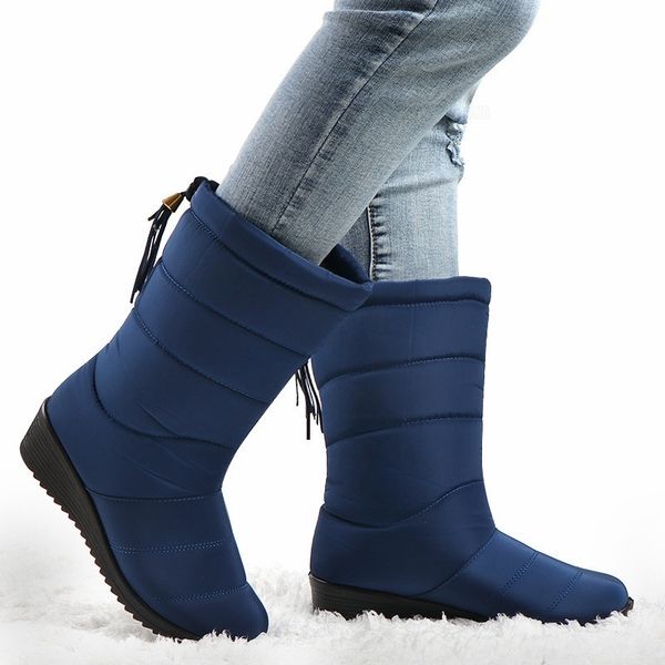 waterproof winter female down boots women causal shoes ladies snow bootie wedge rubber plush insole botines mujer y200114, Black
waterproof winter female down boots women causal shoes ladies snow bootie wedge rubber plush insole botines mujer y200114, Black