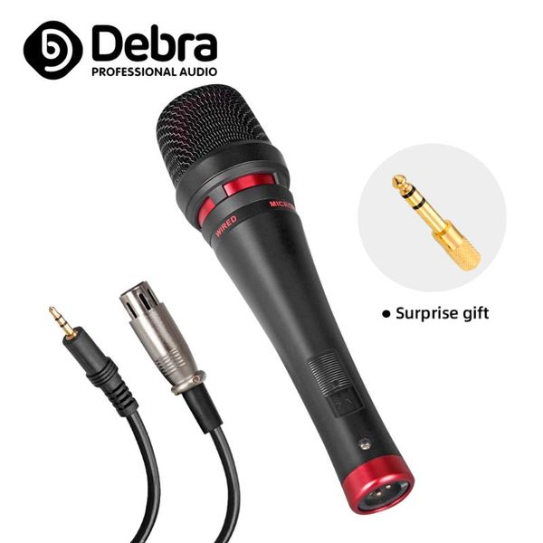 debra dh-55 wired handheld vocal microphone for professional performance karaoke speech hip hop rap dj
debra dh-55 wired handheld vocal microphone for professional performance karaoke speech hip hop rap dj
