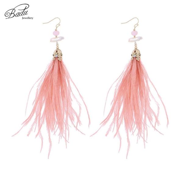 dangle & chandelier badu baroque drop earring pink feather freshwater pearl pendant vintage long earrings for women christmas jewelry, Silver
dangle & chandelier badu baroque drop earring pink feather freshwater pearl pendant vintage long earrings for women christmas jewelry, Silver