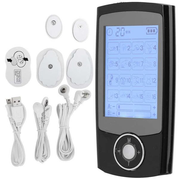 relax tens pulse massager 16 modes digital muscle stimulator massager device 110 to 240v relaxation
relax tens pulse massager 16 modes digital muscle stimulator massager device 110 to 240v relaxation
