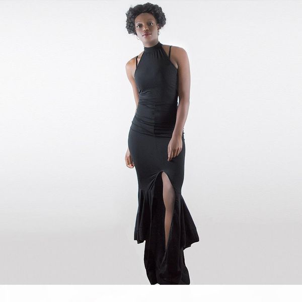 hisimple 2018 women maxi long elegant formal dress with ruffles evening dinner party clothing ladies fashion tight sun dresses robes summer, Black;gray
hisimple 2018 women maxi long elegant formal dress with ruffles evening dinner party clothing ladies fashion tight sun dresses robes summer, Black;gray