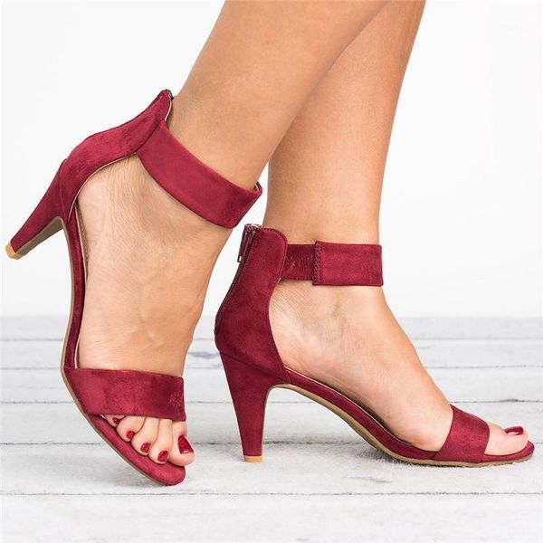 thin heel sandals women pumps summer open toe high heel shoes woman stiletto zipper plus size sandalias mujer plus size 431, Black
thin heel sandals women pumps summer open toe high heel shoes woman stiletto zipper plus size sandalias mujer plus size 431, Black