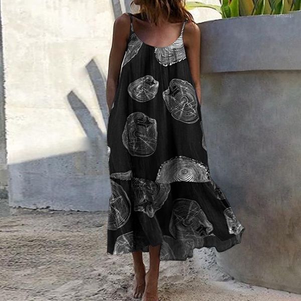 2020 summer sleeveless ruffle dresses vonda stylish floral printed dress women's o-neck sundress female patchwork midi robe 5xl1, Black;gray
2020 summer sleeveless ruffle dresses vonda stylish floral printed dress women's o-neck sundress female patchwork midi robe 5xl1, Black;gray