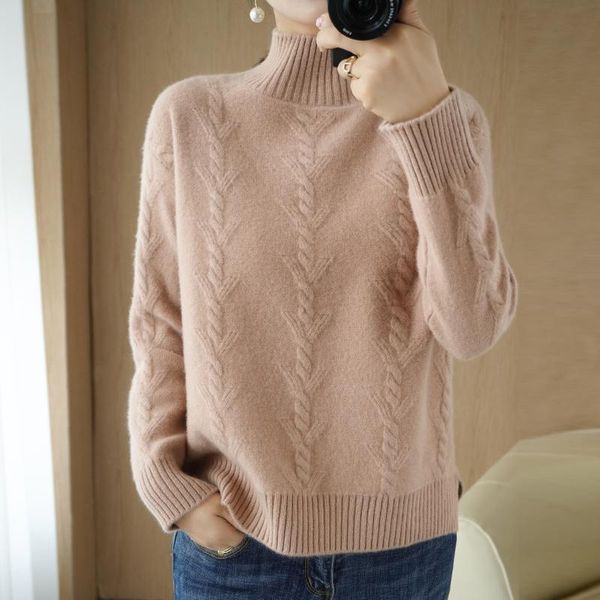 100% wool knitted pullover women sweater winter sweaters cashmere sweater women round neck women's high collar, White;black
100% wool knitted pullover women sweater winter sweaters cashmere sweater women round neck women's high collar, White;black