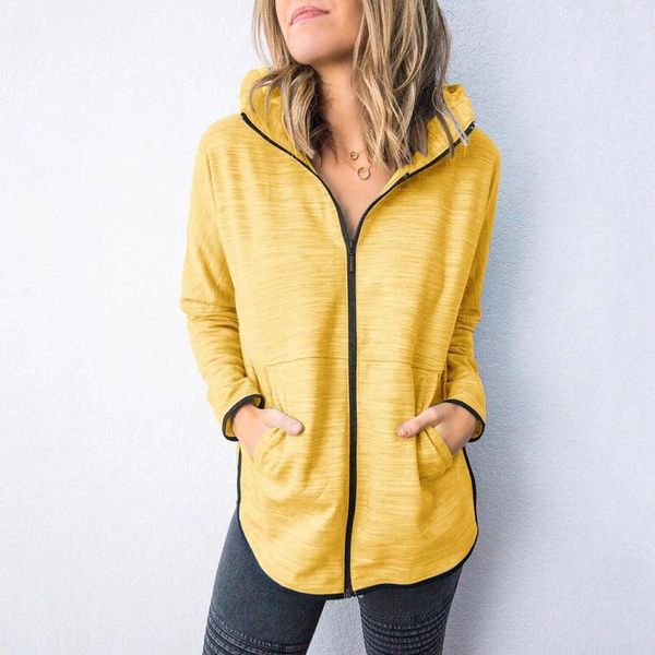 women's hoodies & sweatshirts zip up fashion women solid color zipper long sleeve sport vestido mujer otono invierno 2021 hooded sweat, Black
women's hoodies & sweatshirts zip up fashion women solid color zipper long sleeve sport vestido mujer otono invierno 2021 hooded sweat, Black