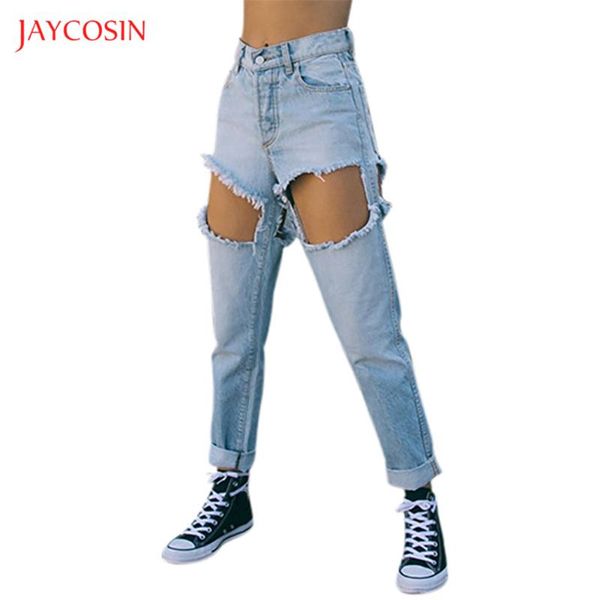 women's jeans jaycosin fashion women denim high waist hole tassel button zipper pocket pencil ladies pants, Blue
women's jeans jaycosin fashion women denim high waist hole tassel button zipper pocket pencil ladies pants, Blue