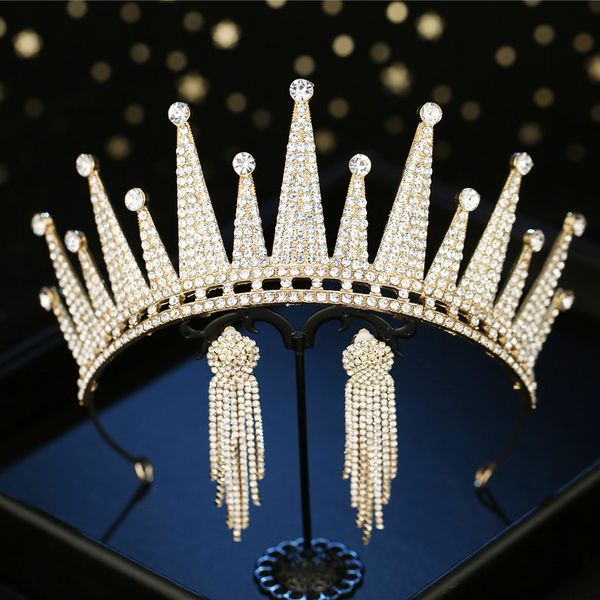 2020 new headdress bride super fairy atmosphere luxury white crown korean forest wedding accessories, Silver
2020 new headdress bride super fairy atmosphere luxury white crown korean forest wedding accessories, Silver