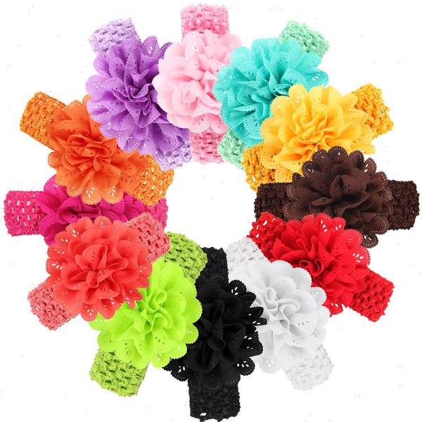 6pcs baby girls mesh flower headband elastic crochet children hair bands newborn infant p shoot kids accessories, Slivery;white
6pcs baby girls mesh flower headband elastic crochet children hair bands newborn infant p shoot kids accessories, Slivery;white