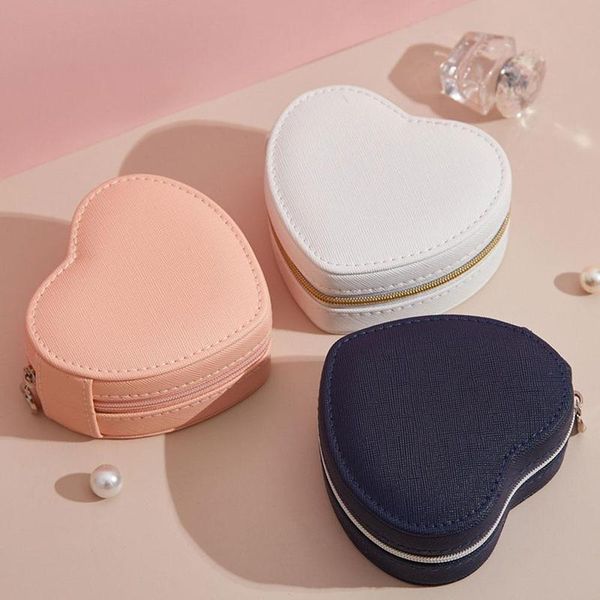 heart shape portable jewelry box travel organizer pu leather heart jewelry box, Pink;blue
heart shape portable jewelry box travel organizer pu leather heart jewelry box, Pink;blue