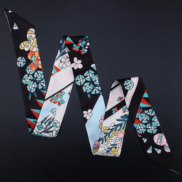 120*5cm new small floral tie bag small ribbon female fashion lady all-match silk scarf headscarf hair band, Blue;gray
120*5cm new small floral tie bag small ribbon female fashion lady all-match silk scarf headscarf hair band, Blue;gray
