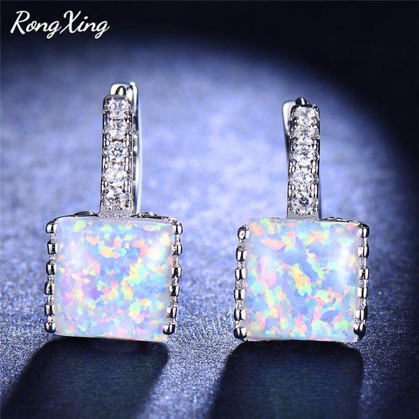 hoop & huggie rongxing mystic rainbow fire opal square stone earrings for women engagement white gold/rose gold filled birthstone earring, Golden;silver
hoop & huggie rongxing mystic rainbow fire opal square stone earrings for women engagement white gold/rose gold filled birthstone earring, Golden;silver