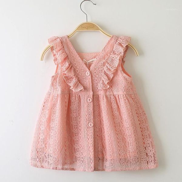 children's clothing summer girls princess dress lace flounced button down baby dress l6.61, Red;yellow
children's clothing summer girls princess dress lace flounced button down baby dress l6.61, Red;yellow