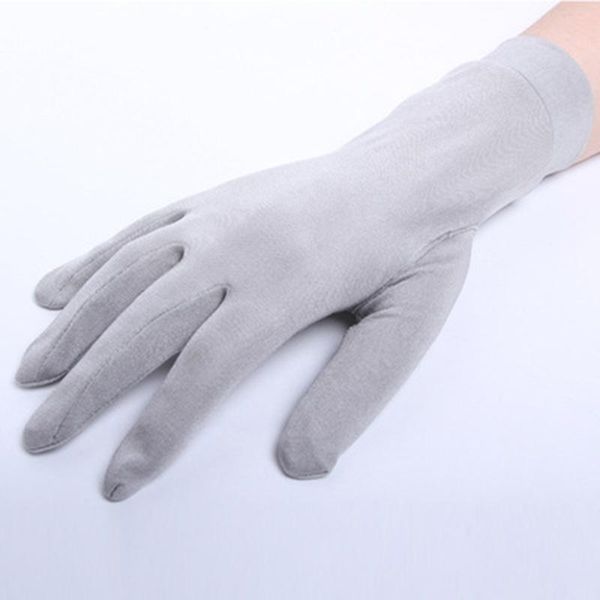 five fingers gloves women' knitted silk multicolor beautifying anti-sneak long finger a60, Blue;gray
five fingers gloves women' knitted silk multicolor beautifying anti-sneak long finger a60, Blue;gray
