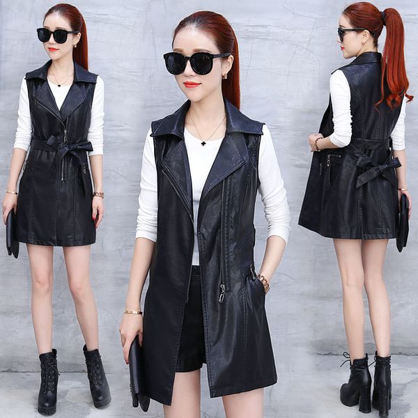 2021 new fashion plutonium women's thin fit female sleeveless waistcoat vest for women of leather y183 5son, Black
2021 new fashion plutonium women's thin fit female sleeveless waistcoat vest for women of leather y183 5son, Black