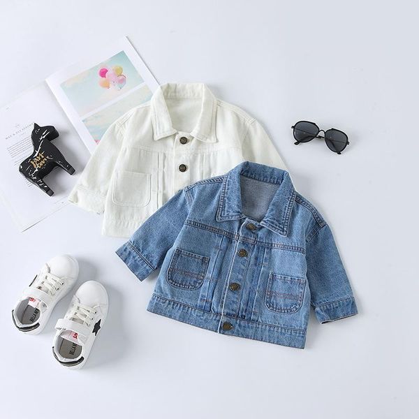 2020 autumn kids denim jacket boys jean coat clothing fashion causal girls cardigan children outerwear cowboy toddler 1-6 years, Blue;gray
2020 autumn kids denim jacket boys jean coat clothing fashion causal girls cardigan children outerwear cowboy toddler 1-6 years, Blue;gray