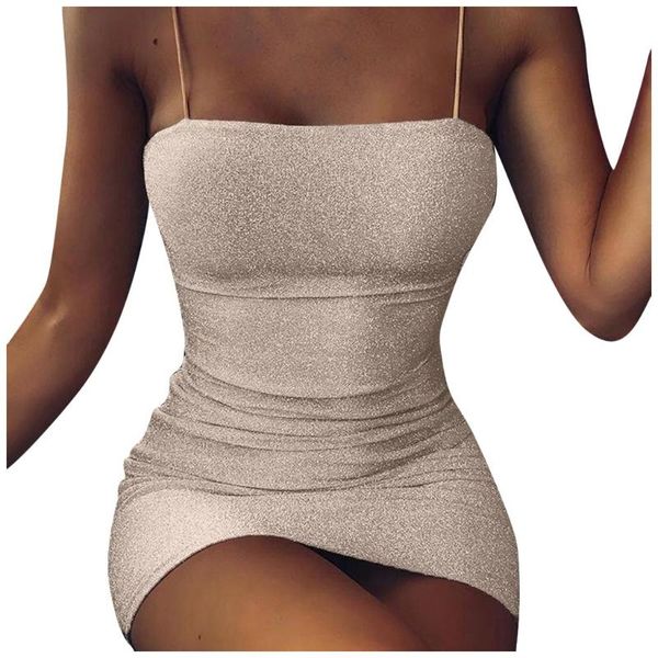 2020 fashion dresses for women summer sequins camisole sleeveless strapless solid tight mini dress ropa mujer woman dress, Black;gray
2020 fashion dresses for women summer sequins camisole sleeveless strapless solid tight mini dress ropa mujer woman dress, Black;gray