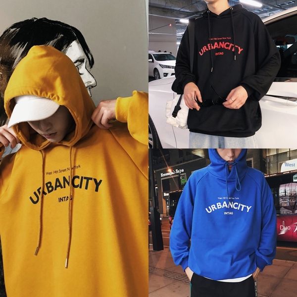 jb49e boysletter printed teenager loose hooded student hipster korean boysletter clothing hoodie men's printed teenager loose hooded co, Black
jb49e boysletter printed teenager loose hooded student hipster korean boysletter clothing hoodie men's printed teenager loose hooded co, Black