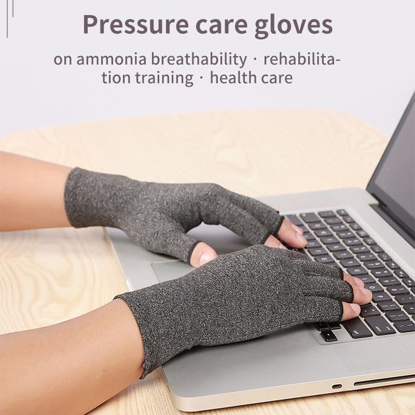 wrist support 1 pair hand arthritis gloves therapeutic compression circulation grip sport palm protect, Black;red
wrist support 1 pair hand arthritis gloves therapeutic compression circulation grip sport palm protect, Black;red