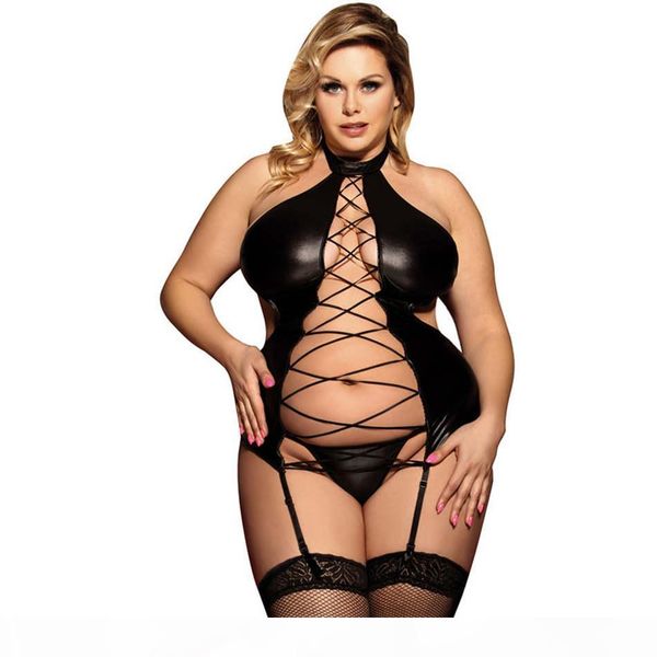 белье из искусственной кожи с жесткой сексуальной ночной сорочке lingeries nb-358, Black
белье из искусственной кожи с жесткой сексуальной ночной сорочке lingeries nb-358, Black