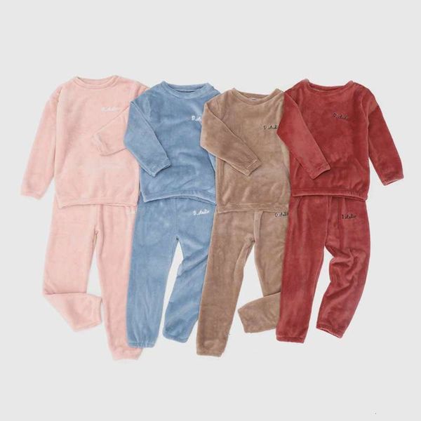 set boys' children's long sve pajamas coral cashmere housewear parent child mother daughter warm pants, Blue;red
set boys' children's long sve pajamas coral cashmere housewear parent child mother daughter warm pants, Blue;red