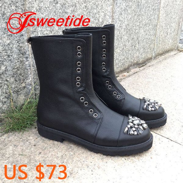 boots women's shoes boot winter fashion quality motorcycle brand crystal leather genuine leathe, Black
boots women's shoes boot winter fashion quality motorcycle brand crystal leather genuine leathe, Black
