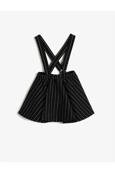 koton female child black striped sling detailed skirt
koton female child black striped sling detailed skirt