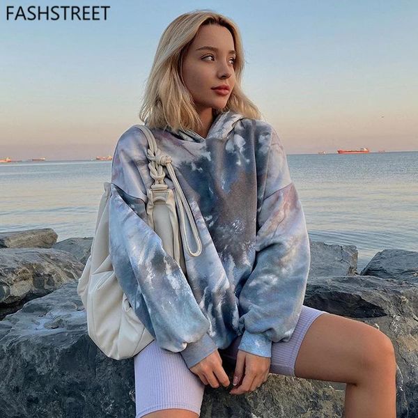 fashstreet tie dye print oversize hooded sweatshirt women long sleeve harajuku pullover female fashion streetwear, Black
fashstreet tie dye print oversize hooded sweatshirt women long sleeve harajuku pullover female fashion streetwear, Black