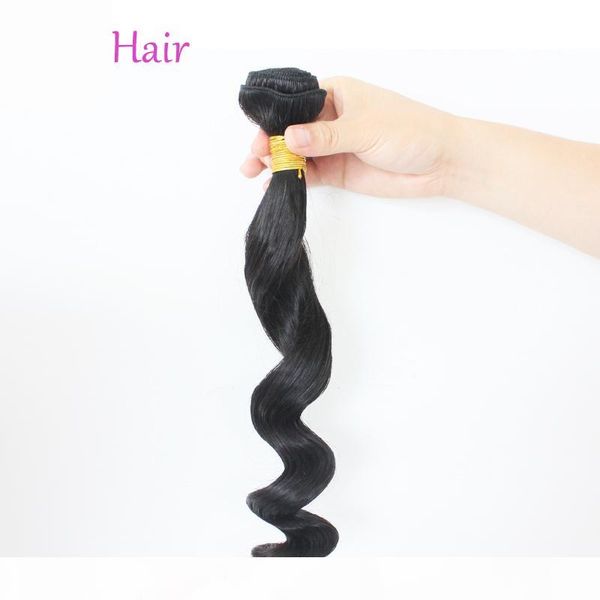 human hair bundles malaysian indian brazilian peruvian virgin human hair extensions natural color loose wave human hair wefts, Black
human hair bundles malaysian indian brazilian peruvian virgin human hair extensions natural color loose wave human hair wefts, Black