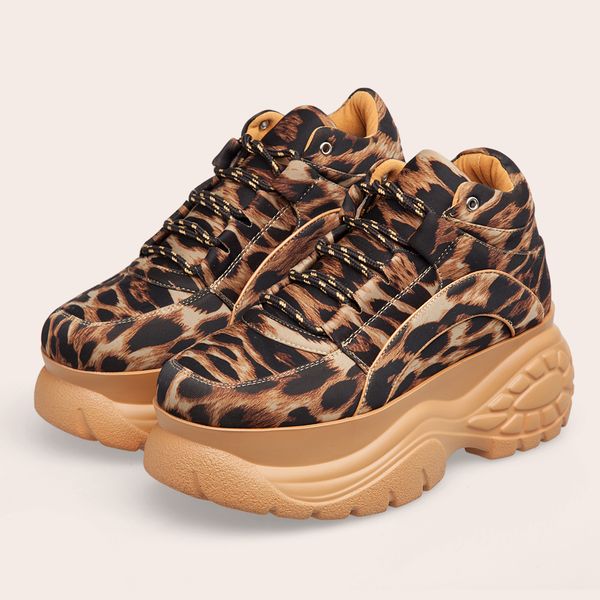 2020 women leopard platform sneakers spring & autumn fashion ladies chunky casual shoes girls lycra thick soled sports shoes 1020, Black;white
2020 women leopard platform sneakers spring & autumn fashion ladies chunky casual shoes girls lycra thick soled sports shoes 1020, Black;white