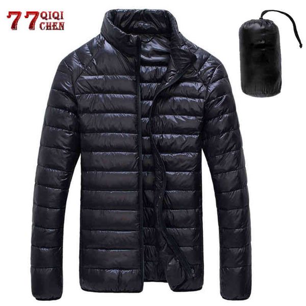 Men's duck down et, super light casual coat, raised neck, portable windbreaker, 6xl, autumn and winter, Black
Men's duck down et, super light casual coat, raised neck, portable windbreaker, 6xl, autumn and winter, Black